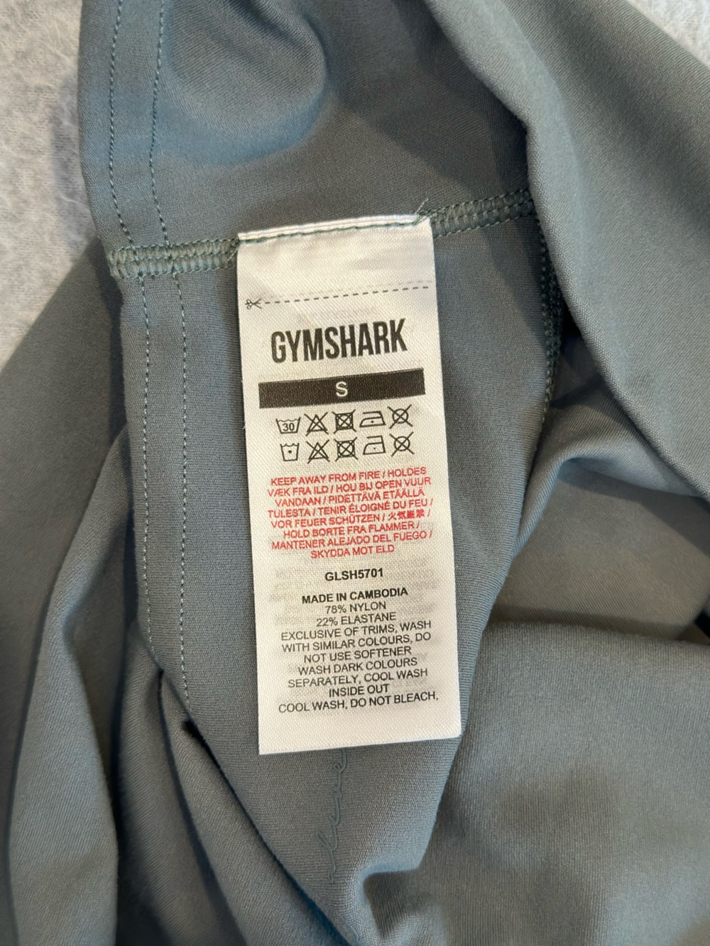 Gymshark Whitney Simmons collection Biker shorts bundle-Black, Olive, Light Blue - Picture 4 of 10